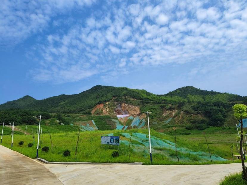銅山、前山露天采坑復(fù)墾項目完成
