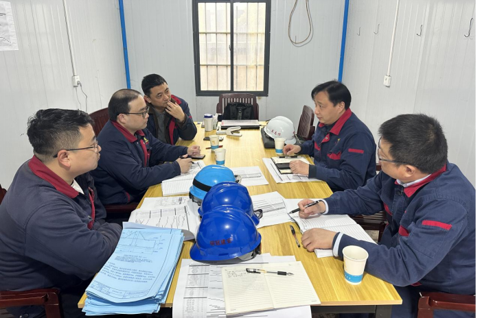 吳志停到金冠渣緩冷場項目檢查指導 吳志停到金冠渣緩冷場項目檢查指導